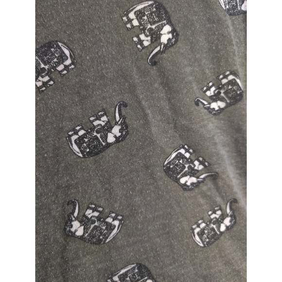 Elephant Boho Tank Top Shirt Summer Small - Picture 2 of 3